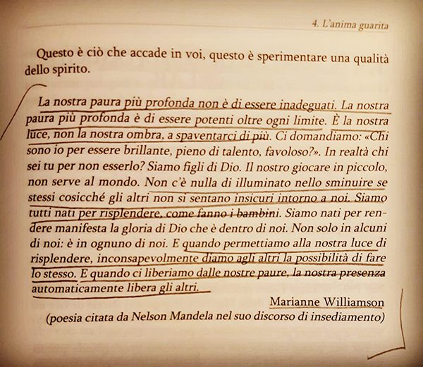 Ognuno di noi ha diritto di risplendere