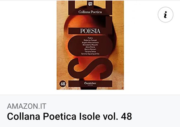 Ora l’antologia poetica “Isole” anche in cartaceo!