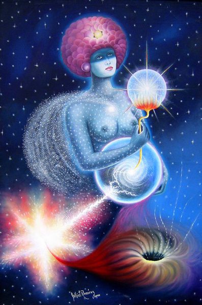 Utero - Disegno: "Madre Cosmica" J. R. Hernandez