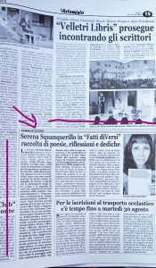 Serena Squanquerillo - Su l'Artemisio Giornale