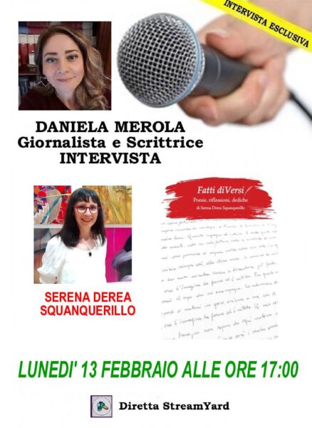 La mia intervista a cura di Daniela Merola