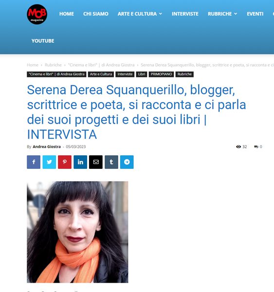 Andrea Giostra intervista Serena Derea Squanquerillo