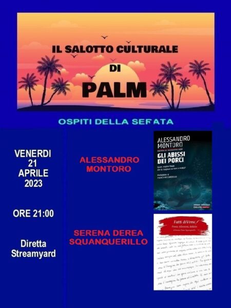 Serena Derea al Salotto culturale di Palm