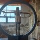 Icaro secondo il modello dell'Uomo Vitruviano leonardesco.v