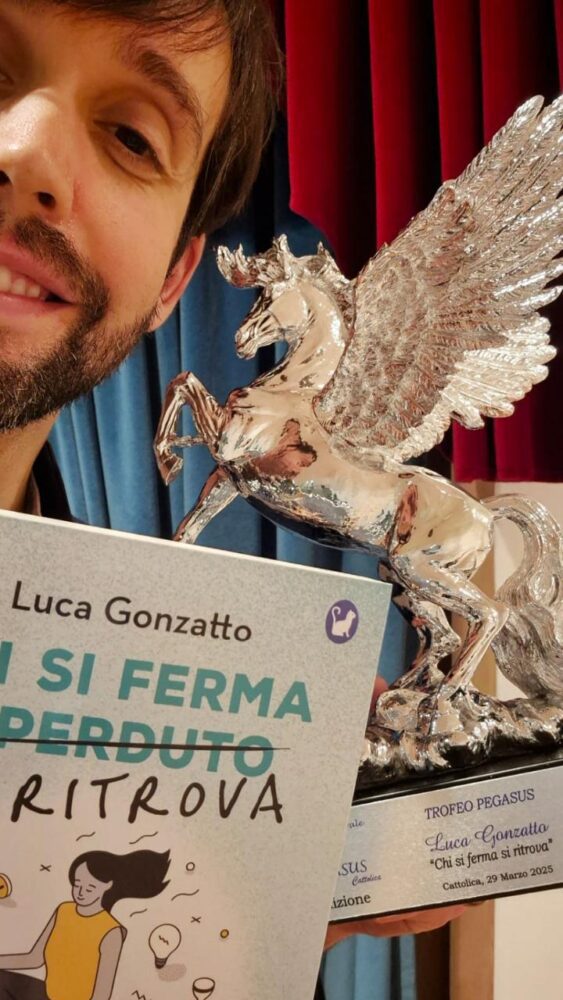 Luca Gonzatto e il Trofeo Pegasus